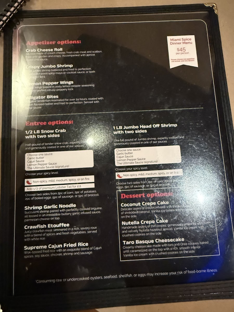 Cajun Boil Brickell Menu - Image 2